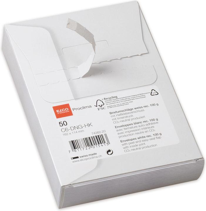 Immagine prodotto Elco Proclima della busta (162 x 114 mm, 50 x)