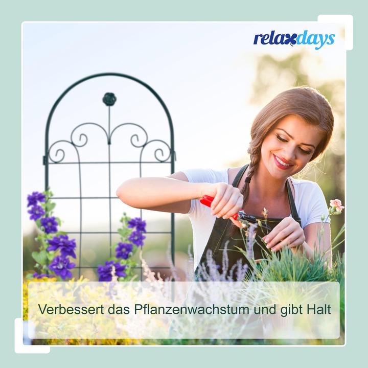 Actual product image Relaxdays Garden Trellis Set of 2 (1.50 cm, 50 cm)