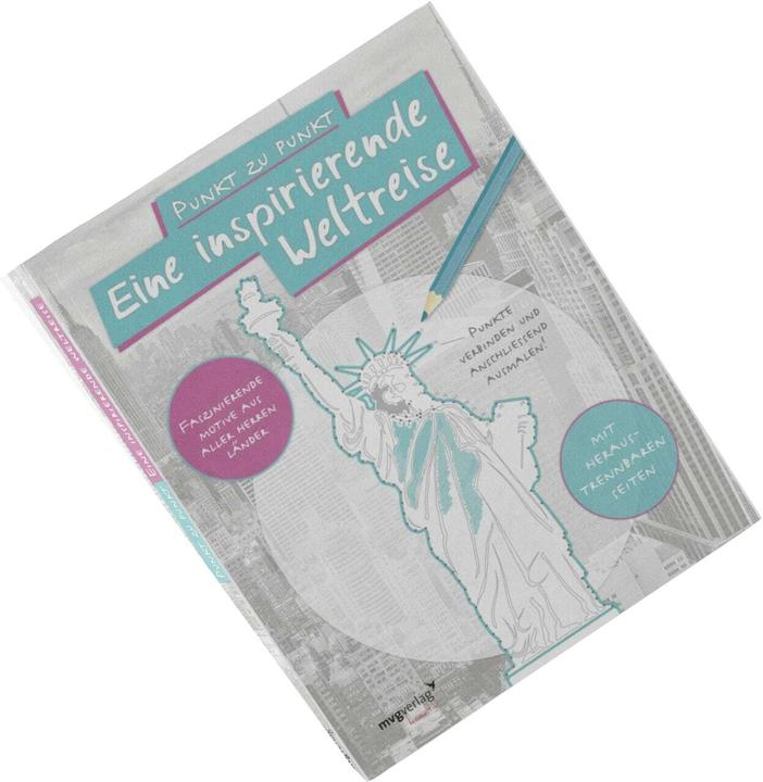 Actual product image Dot to Dot: An Inspiring Journey Around the World: Coloring Book for Adults