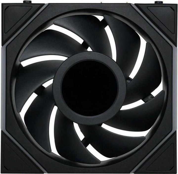 Actual product image Lian-Li UNI FAN TL Wireless LCD Lüfter, ARGB, PWM - 120 mm, schwarz (120 mm, 1 x)