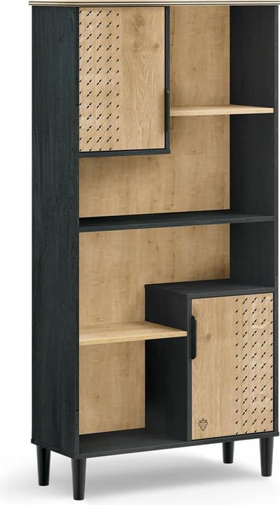 Actual product image Cilek Bookshelf Black Wide