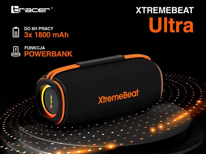 Immagine prodotto Tracer Altoparlante Bluetooth portatile XtremeBeat Ultra TWS Nero 25 W