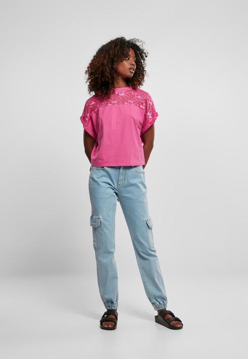 Immagine prodotto Urban Classics Maglietta corta da donna in pizzo oversize - 12492 (XL)