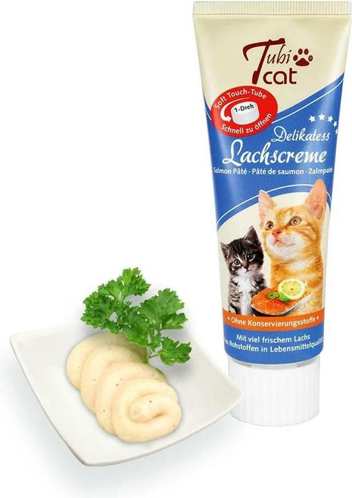 Immagine prodotto Tubicat Snack per gatti crema di salmone, 75 g, tipo di snack: pasta (1 pz., 75 g)