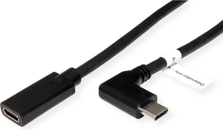 Produktbild Roline Video-Verlängerungskabel (DP Alt Mode) USB Typ C-C, ST/BU (2 m, USB 3.2 Gen 1)