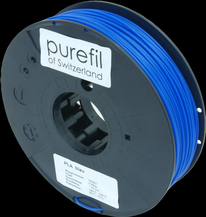 Purefil Filament (PLA, 1.75 mm, 350 g, Blue)