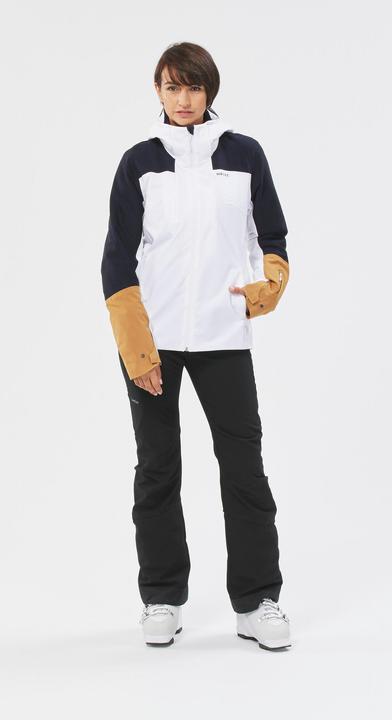Immagine prodotto Wedze Giacca da sci donna 500 sport - bianco/navy/marrone (XS)