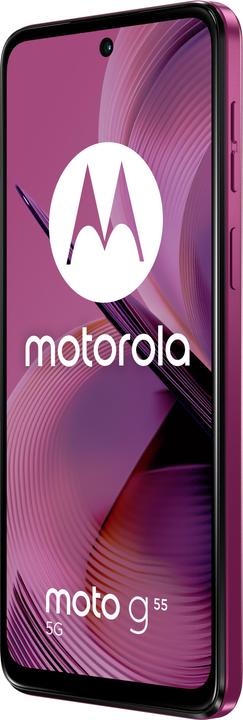 Produktbild Motorola Moto G55 (256 GB, Twilight Purple, 6.49", SIM + eSIM, 50 Mpx, 5G)