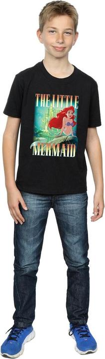 Actual product image Disney Boys The Little Mermaid Ariel Montage T-Shirt (128)