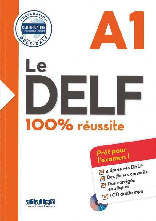 Actual product image Le DELF A1 - Book with MP3-CD (French, Guillaume Apollinaire, 2017)