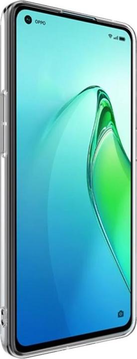 Actual product image Screenguard Oppo Reno8 5G Flexible TPU Clear Case (Oppo Reno 8 5G)