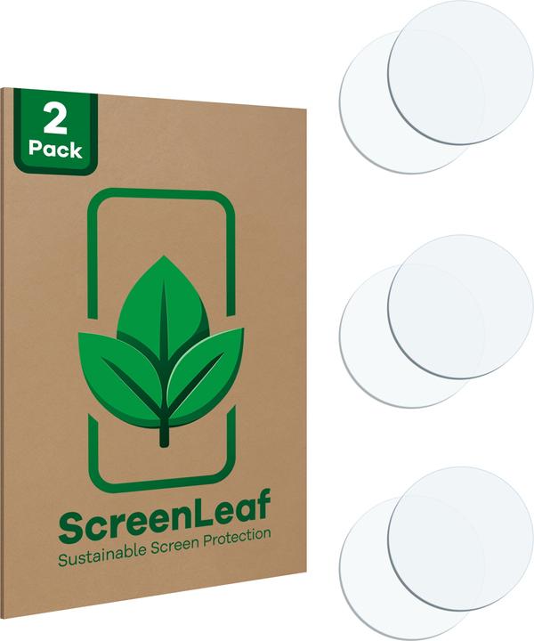 Actual product image ScreenLeaf Protective film sustainable screen protector screen protector film clear transparent (2 Piece, Samsung Galaxy Z Fold5)