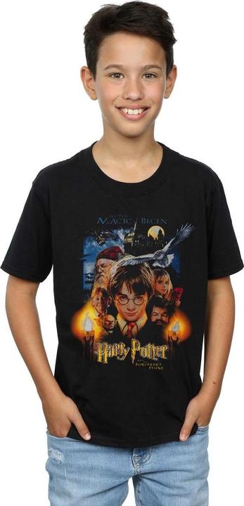 Produktbild The Sorcerer's Stone Poster TShirt Jungen (140, 146)