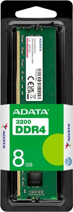 Produktbild Adata AD4U32008G22-SGN Speichermodul GB DDR4 (1 x 8GB, 3200 MHz, DDR4-RAM, DIMM)