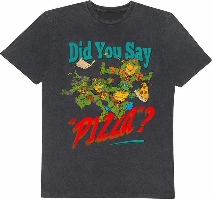 Produktbild Teenage Mutant NT Did You Say Pizza TShirt (L)