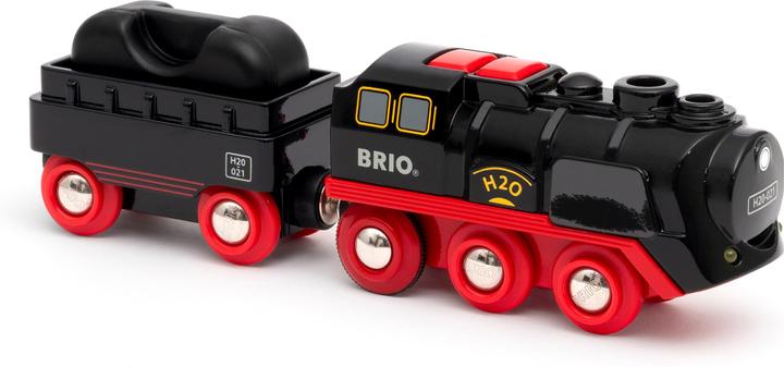 Brio Locomotive à vapeur à piles avec réservoir d'eau
