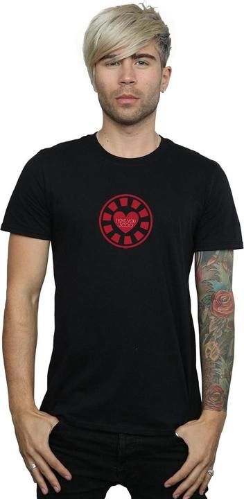 Produktbild Avengers Endgame I Love You 3000 Tony Stark Heart TShirt (XL)