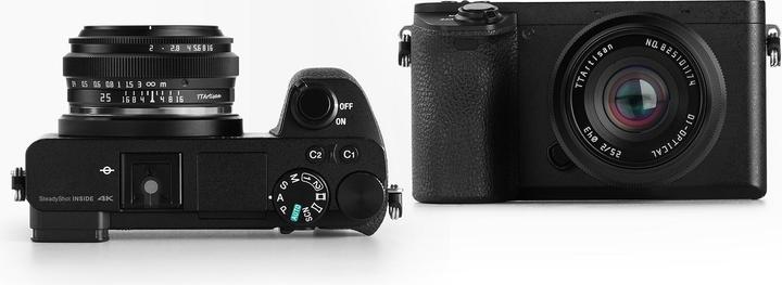 Actual product image TTArtisan 25mm f/2 for Fuji X (Fujifilm X, APS-C / DX)