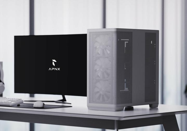 Image du produit AeroCool Geh Midi APNX C1 MicroATX/ATX/MiniITX o.N. (blanc) (mATX, ATX, Mini-ITX)