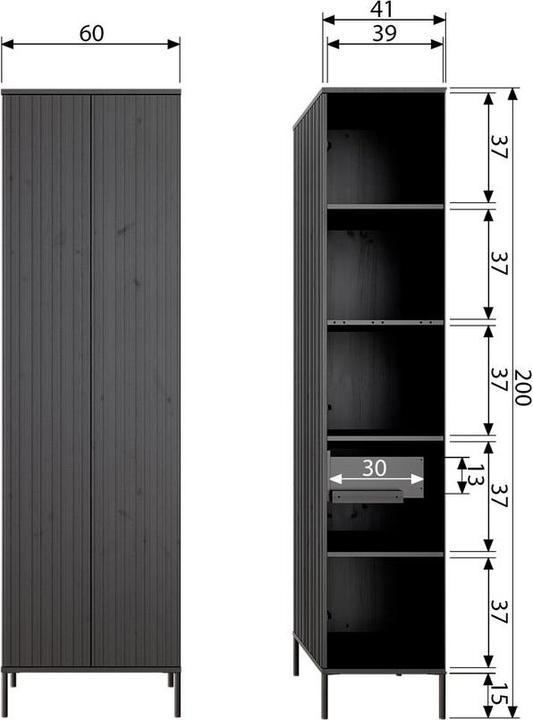 Immagine prodotto Woood Gravure (210 x 60 x 42 cm)