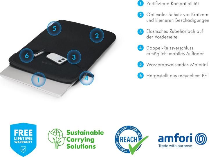 Actual product image Dicota Eco Slim L (15", Microsoft)