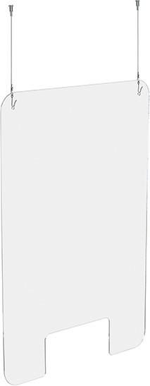 Image du produit Exacompta Étiquette de protection hygiénique Montage Exascreen (660 cm, 99 cm)
