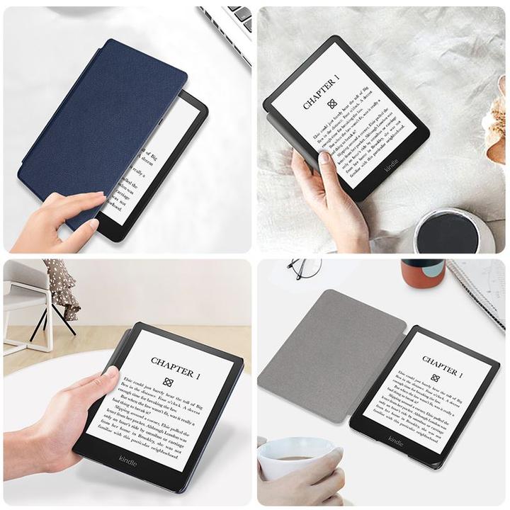 Image du produit PhoneLook Coque Cuir synthétique hard-shell ultra fin et léger (3, Kindle Paperwhite 1)