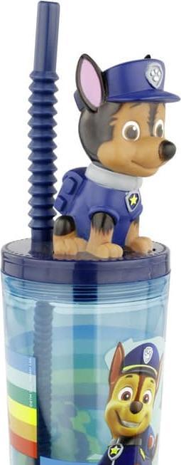 Produktbild pos Paw Patrol 3D Trinkbecher.Strohh.29442