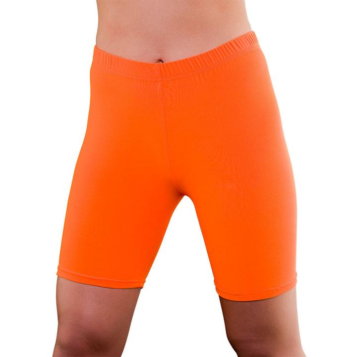 Produktbild Wicked Costumes 80er Jahre Radlerhose Neon Orange (M/L)