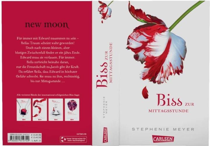 Produktbild Biss zur Mittagsstunde (Bella und Edward 2) (Stephenie Meyer, Sylke Hachmeister, Deutsch)