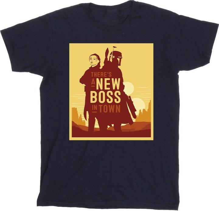 Produktbild Star Wars The Book Of Boba Fett New Boss Sun Silhouette TShirt (XL)