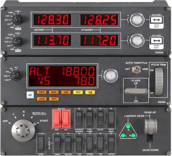 Actual product image Logitech G Saitek Pro Flight Switch Panel (PC)