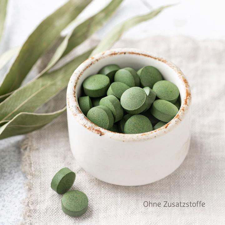 Produktbild Effective Nature Bio Chlorella hochdosiert (420 Stück, Tabletten, 210 g)
