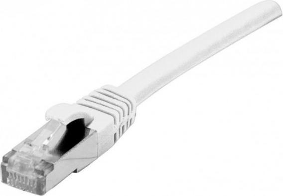 Produktbild Exertis Connect Patchkabel CAT. 6, F/UTP, PoE, halogenfrei, weiss, 0,5 m Geschirmtes Patchkabel mit Rastnasenschutz (F/UTP, CAT6, 0.50 m)