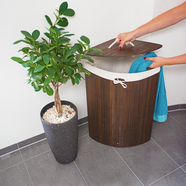 Actual product image Relaxdays Corner Hamper (60 l)