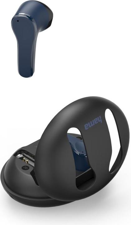 Produktbild Hama Bluetooth®-Kopfhörer Spirit Unchained, True Wireless Earbuds, ENC, FC, BL (ANC, 16 h, Kabellos)