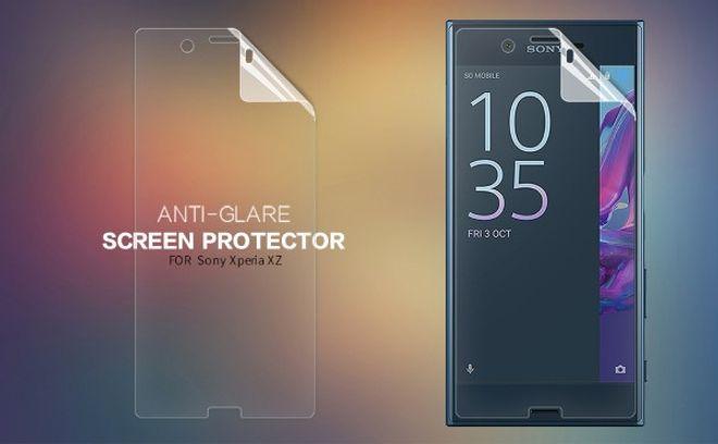 Actual product image Nillkin Matte Series (1 Piece, Sony Xperia XZ, Sony Xperia XZs)