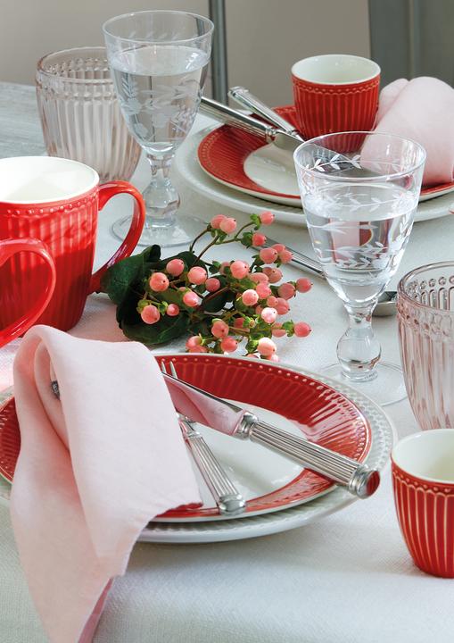 Immagine prodotto Greengate Set da colazione Alice rosso 12 pezzi (12 Pezzo/i)