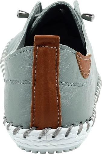Produktbild Lunar Leinenschuhe St Ives Leder (40)