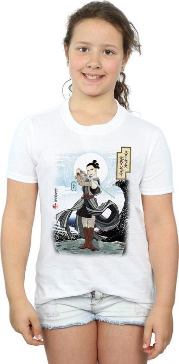 Immagine prodotto Star Wars The Last Jedi Japanese Rey Maglietta Ragazze (128)