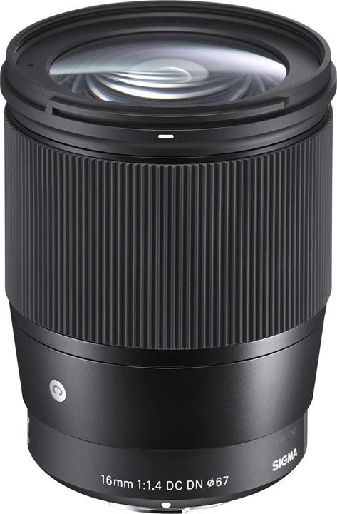 Image du produit Sigma 16mm f/1.4 DC DN (C), Sony E (Sony E, APS-C / DX)