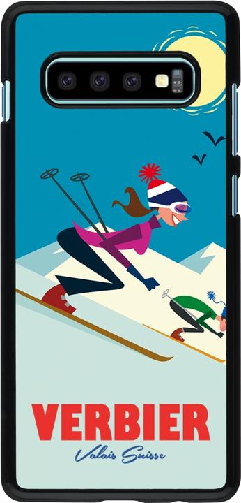 Actual product image PhoneLook Cover Verbier Ski Downhill (Samsung Galaxy S10+)