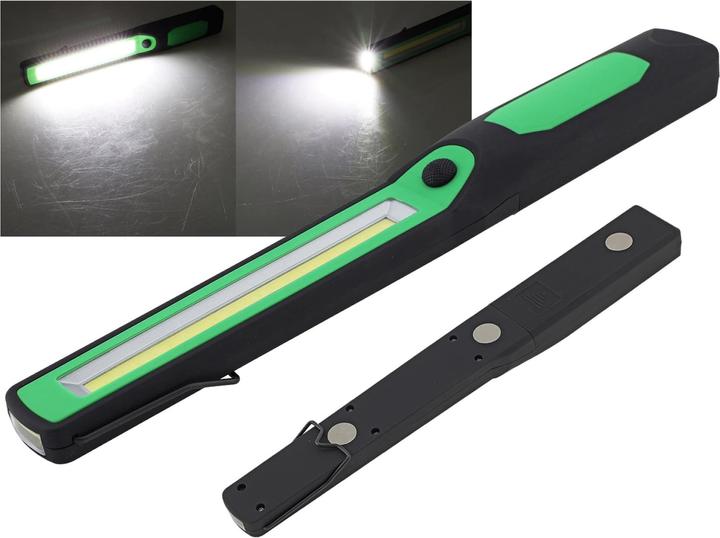 Immagine prodotto Chilitec Torcia LED CAL-COB 300, 300 lm, gancio, base magnetica (300 lm)