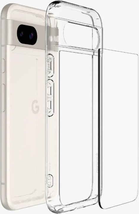 Actual product image Spigen Ultra Hybrid TPU Back Cover Transparent Google Pixel 8a (Google Pixel 8a)