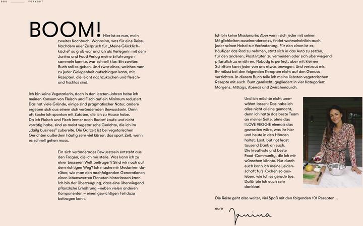 Image du produit I Love Veggie (Allemand, Tim Gutke, Janina Uhse, Janina et la nourriture, 2021)