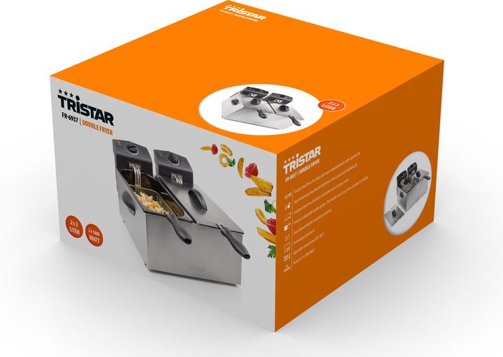 Image du produit Tristar Friteuse double (Prise UE)