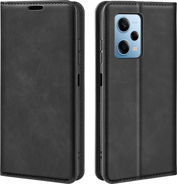 Produktbild Cover-Discount Xiaomi Poco X5 Pro - Stand Flip Case Hülle schwarz (Xiaomi Poco X5 Pro, Xiaomi Redmi Note 12 Pro 5G)