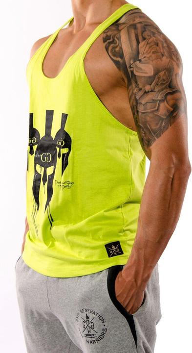 Actual product image Gym Generation Gym Warriors Glory Stringer NEON GREEN (M)