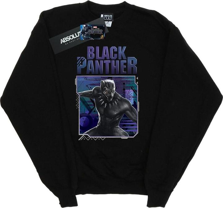 Produktbild Black Panther Tech Badge Sweatshirt Jungen (152, 158)