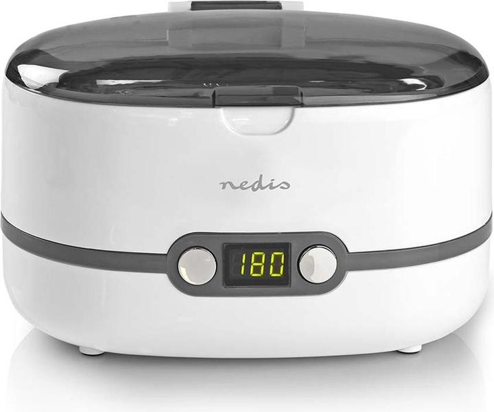 Nedis Ultrasonic jewellery cleaner, 600ml, timer (43 kHz, 600 ml)